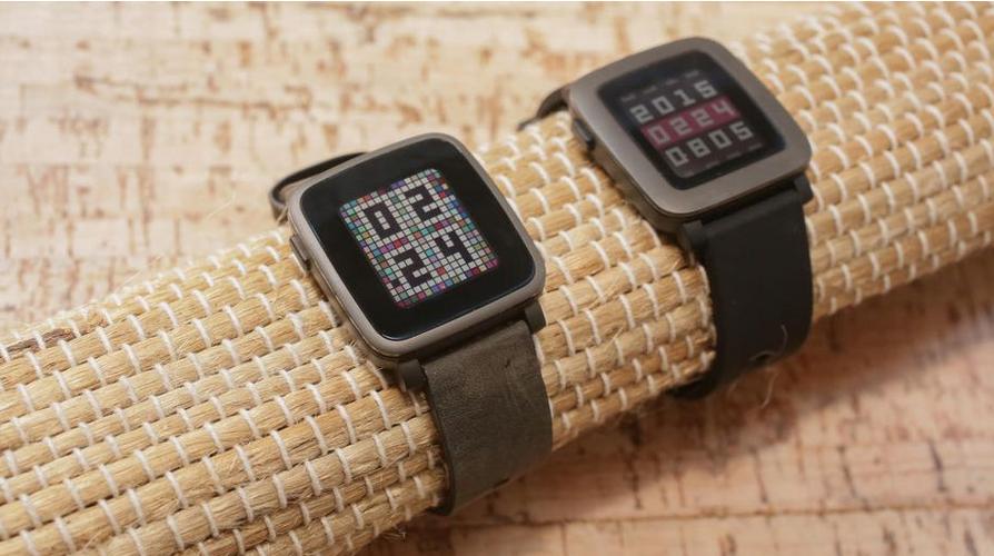 pebble steel 智能手表