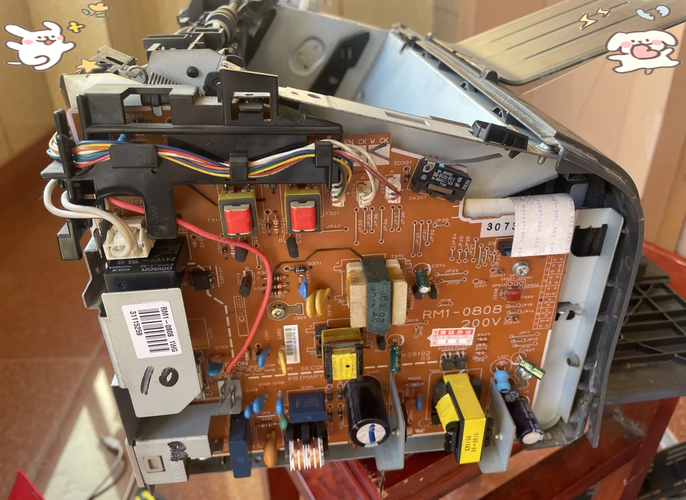 hp laserjet 1010 拆机