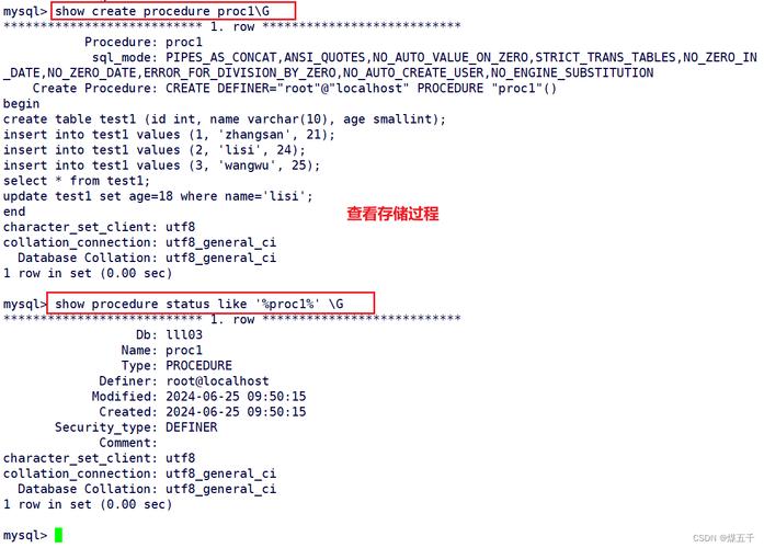 sqlserver 带参数的存储过程