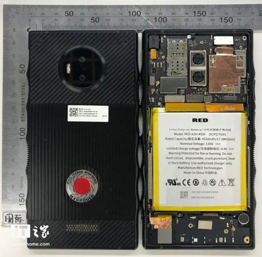 red hydrogen one拆机