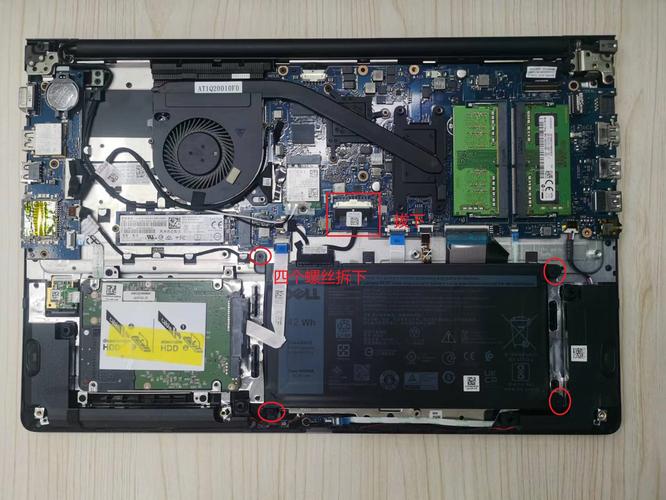 dell vostro 5568拆机