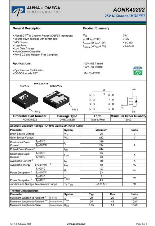 mosfet参数理解及测试项目方法
