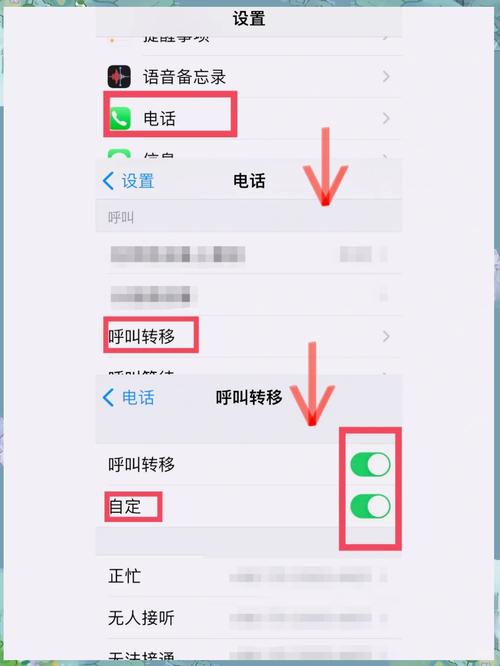 智能手机来电转移怎么设置