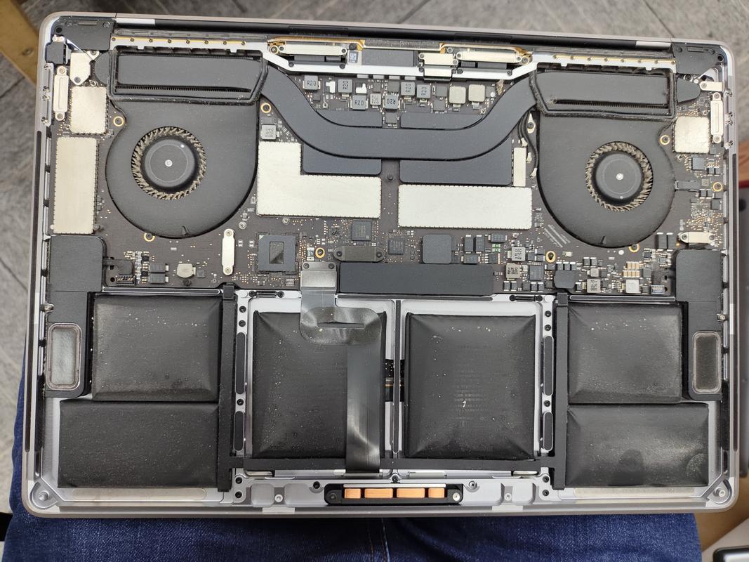 macbook pro 拆机 风扇