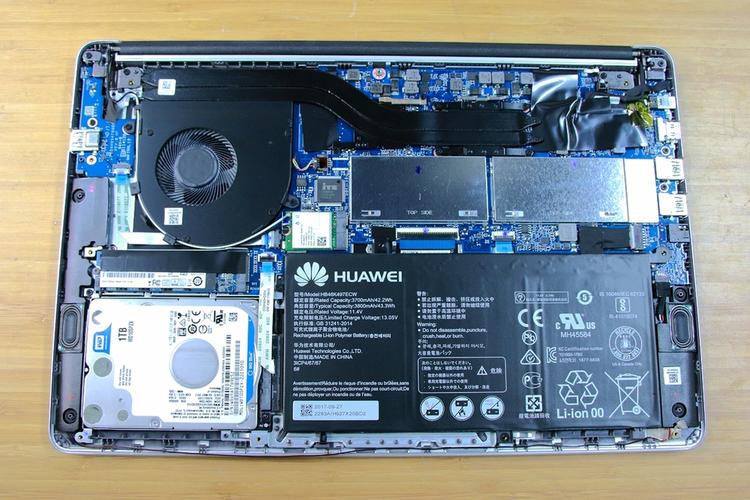 华为matebook d拆机视频