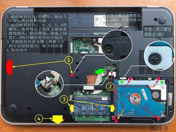 inspiron5420怎么拆机