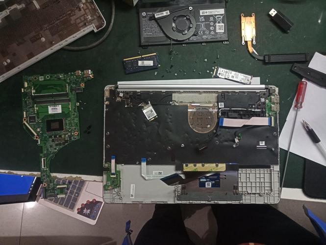 hp15 notebook 拆机