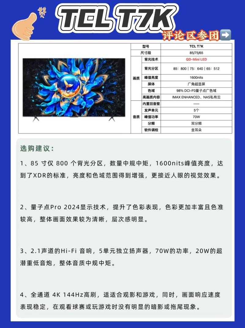 2025年智能电视排名