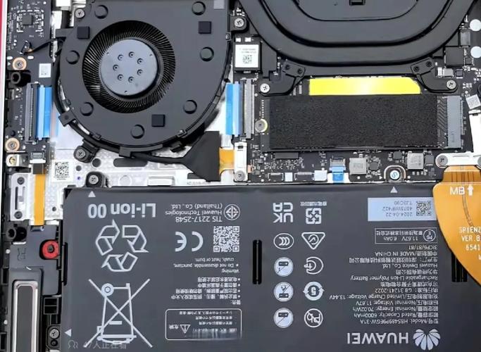 华为matebook平板电脑拆机