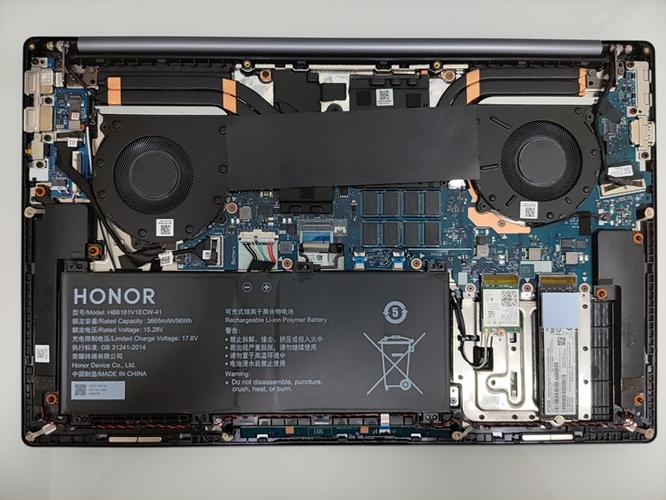 荣耀magicbook 拆机评测