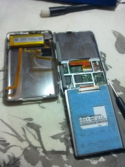 ipod classic怎么拆机