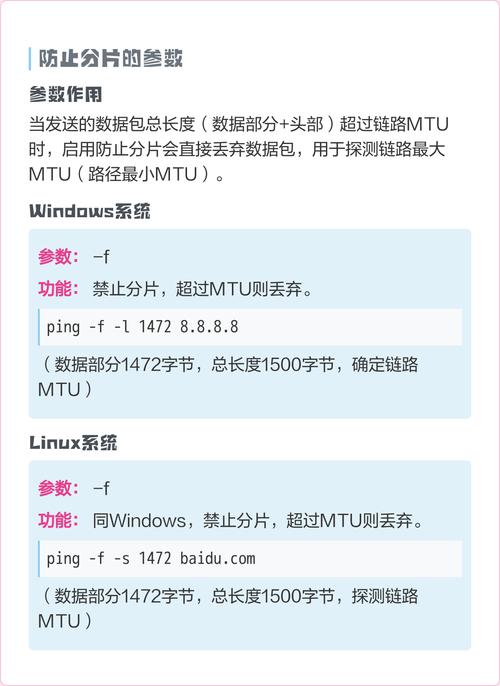 linux ping命令 参数