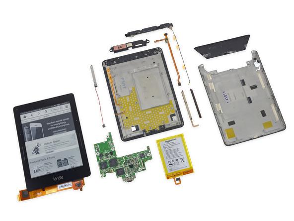 kindle voyage 拆机