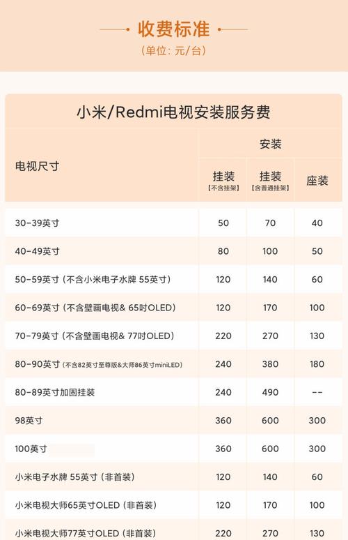 红米智能电视max尺寸