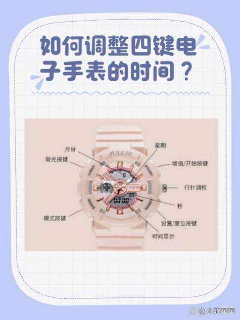 智能手表时间怎么调时间
