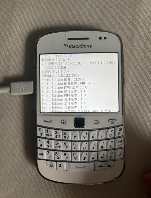 blackberry手机参数