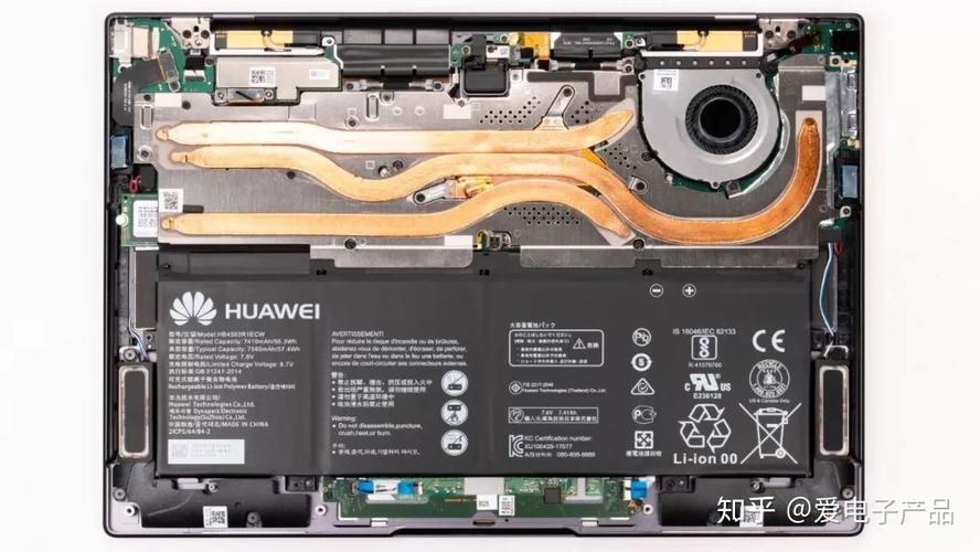 华为 matebook x拆机
