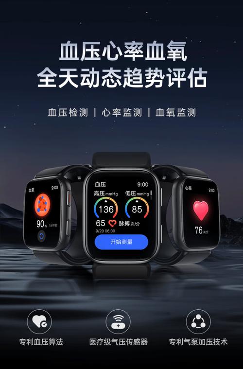 那款智能手表测血压准