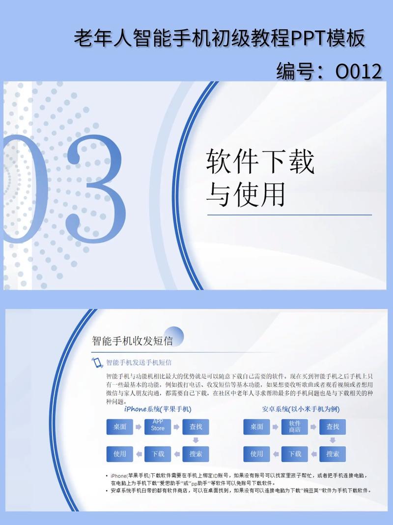 老年人智能机使用教程