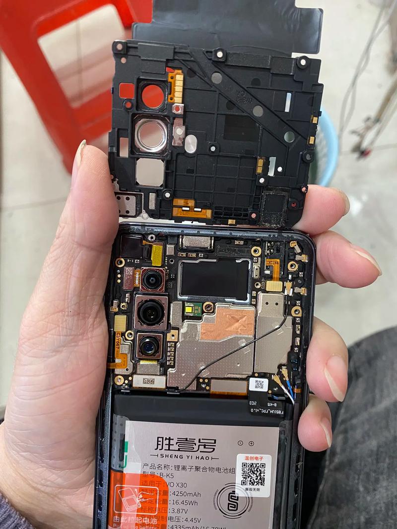 vivo v3maxA拆机图解