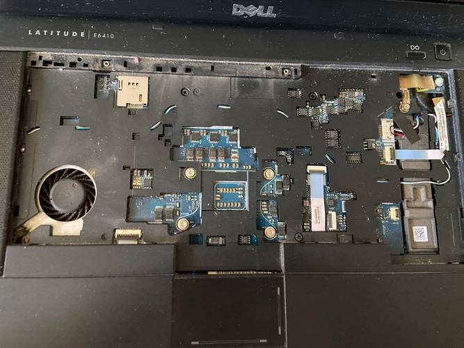 dell 5460 拆机换键盘