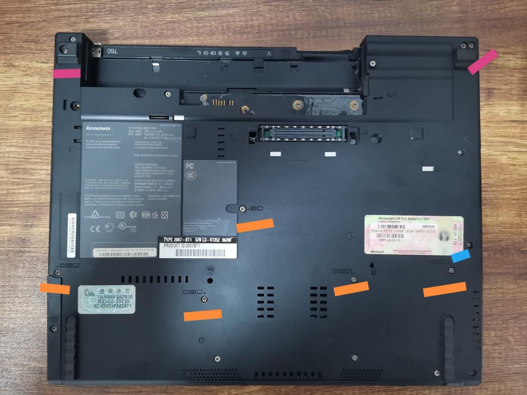 thinkpad t60 拆机
