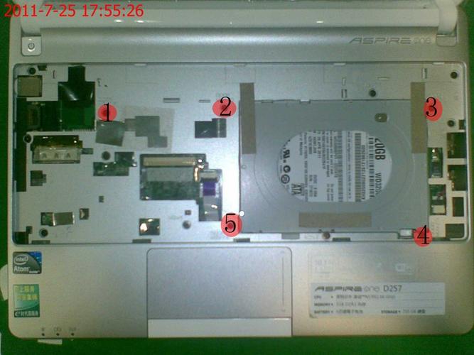 aspire acer拆机教程